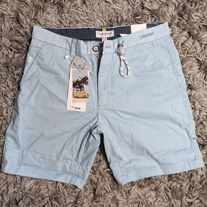 NWT Denim & Flowers Brand New Stretch Light Blue Shorts